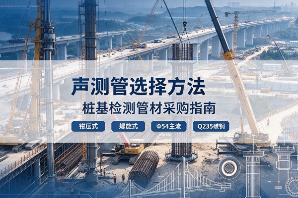 楚雄声测管选型标准