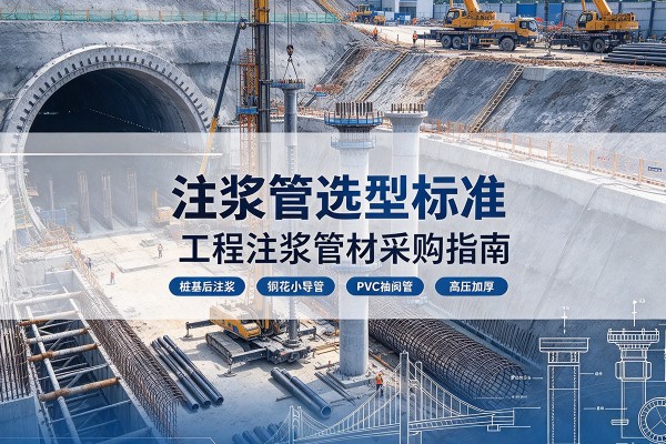 楚雄注浆管选型标准