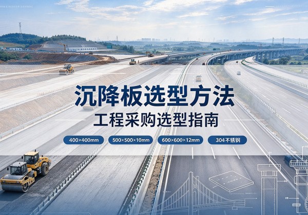 楚雄沉降板选择方法