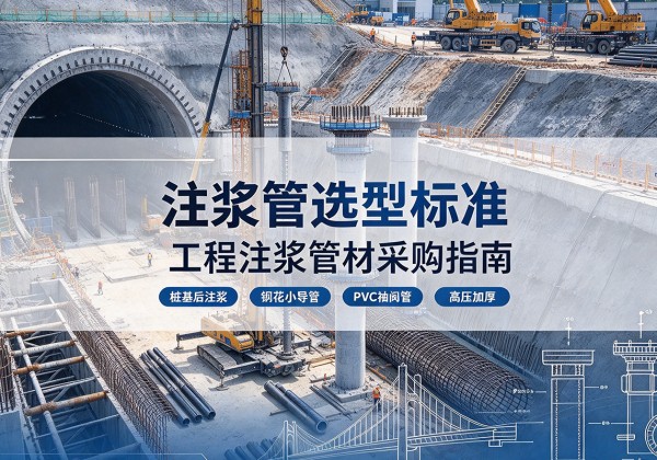 楚雄注浆管选型标准